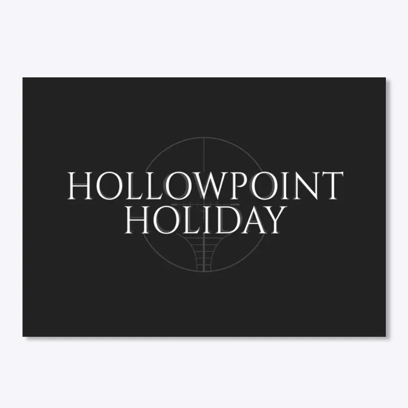 Hollowpoint Holiday Sticker